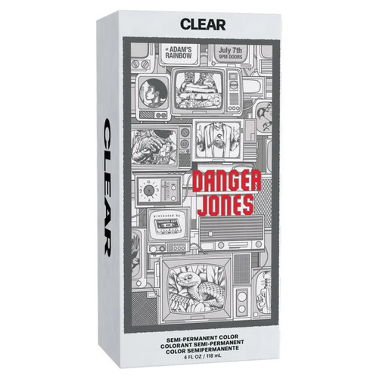 DANGER JONES Clear Semi-Permanent Color 118ml