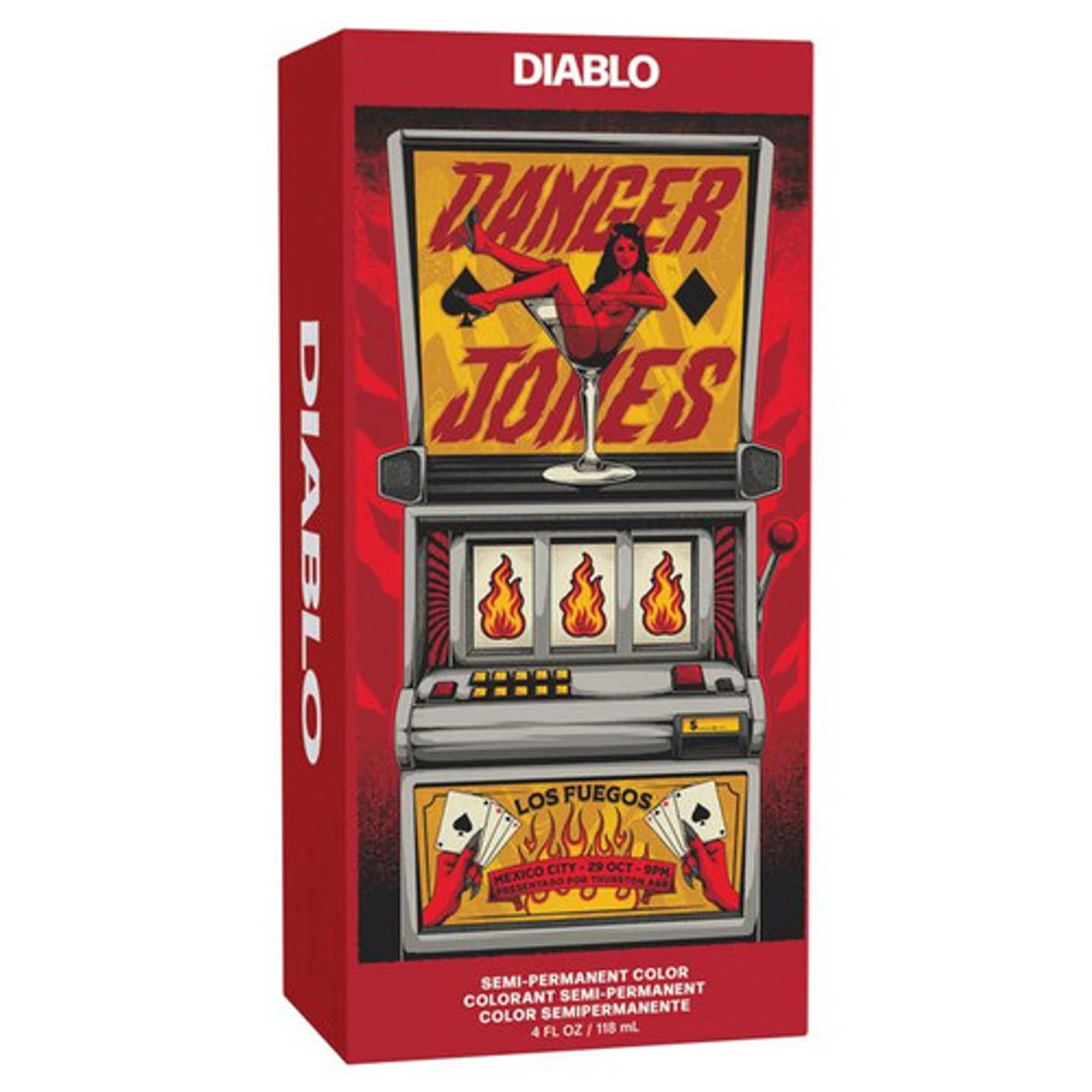 DANGER JONES Diablo (Red) Semi-Permanent Color 118ml