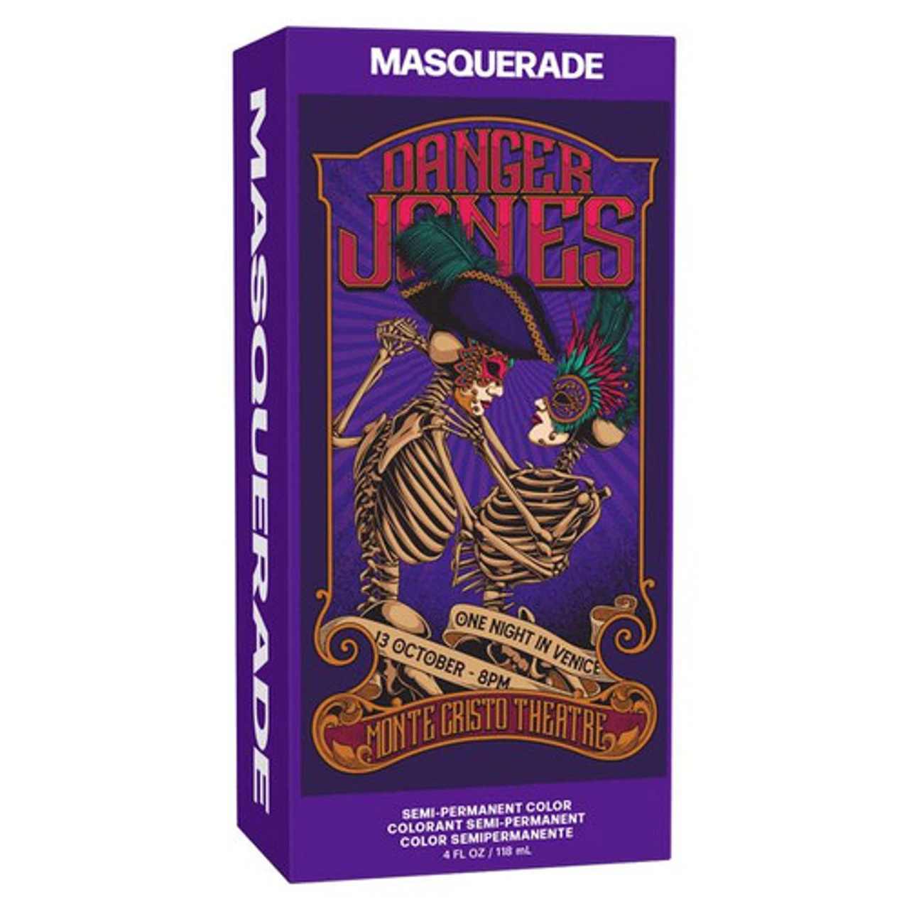 DANGER JONES Masquerade (Purple) Semi-Permanent Color 118ml
