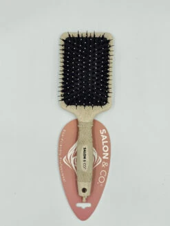 Salon & Co Eco Friendly Paddle Brush Boar Bristle