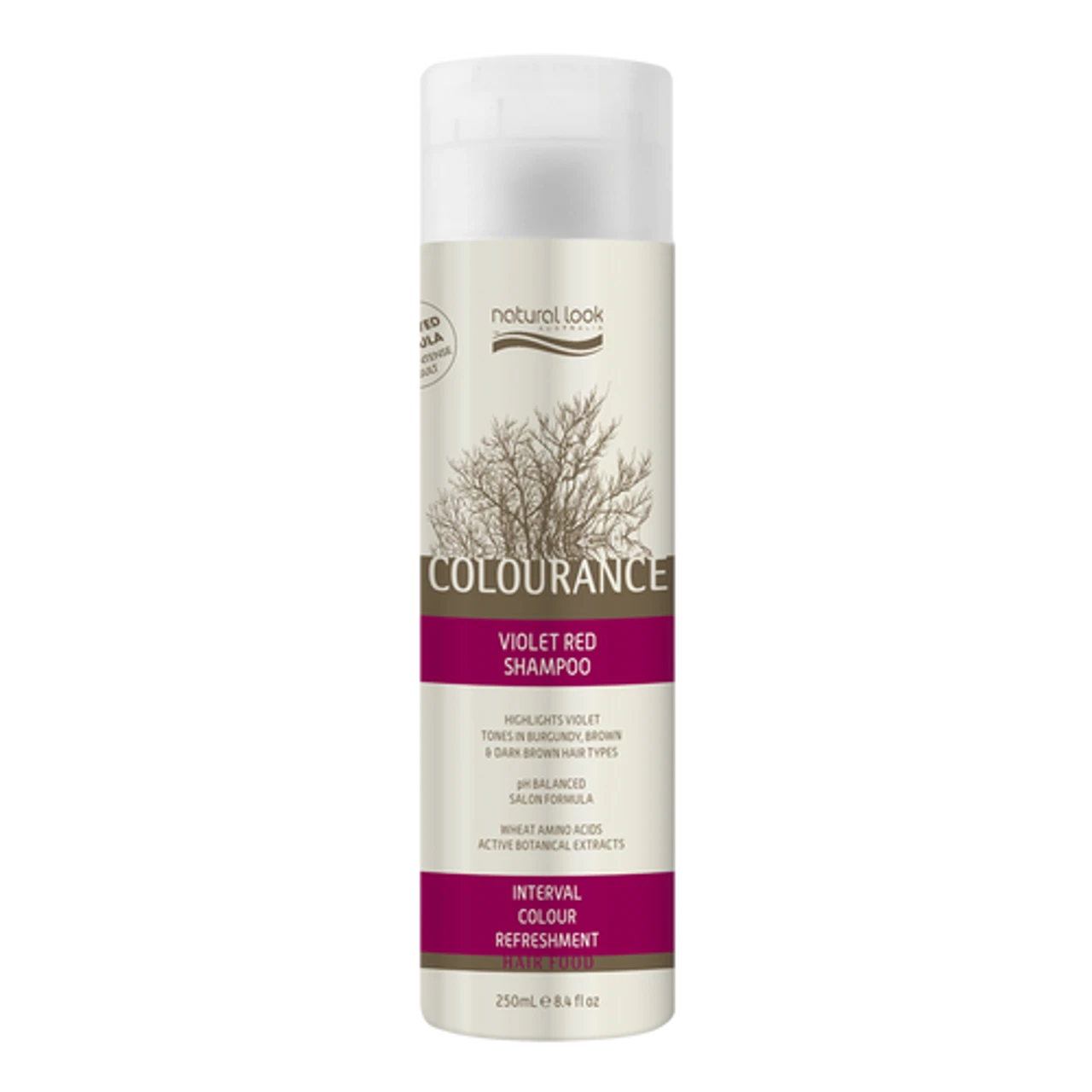 Natural Look Colourance Violet Red Shampoo 250ml
