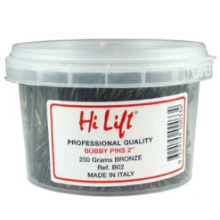 Hi Lift Bobby Pins Bronze 2" 250g