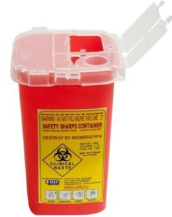 Sharps Container For Blades