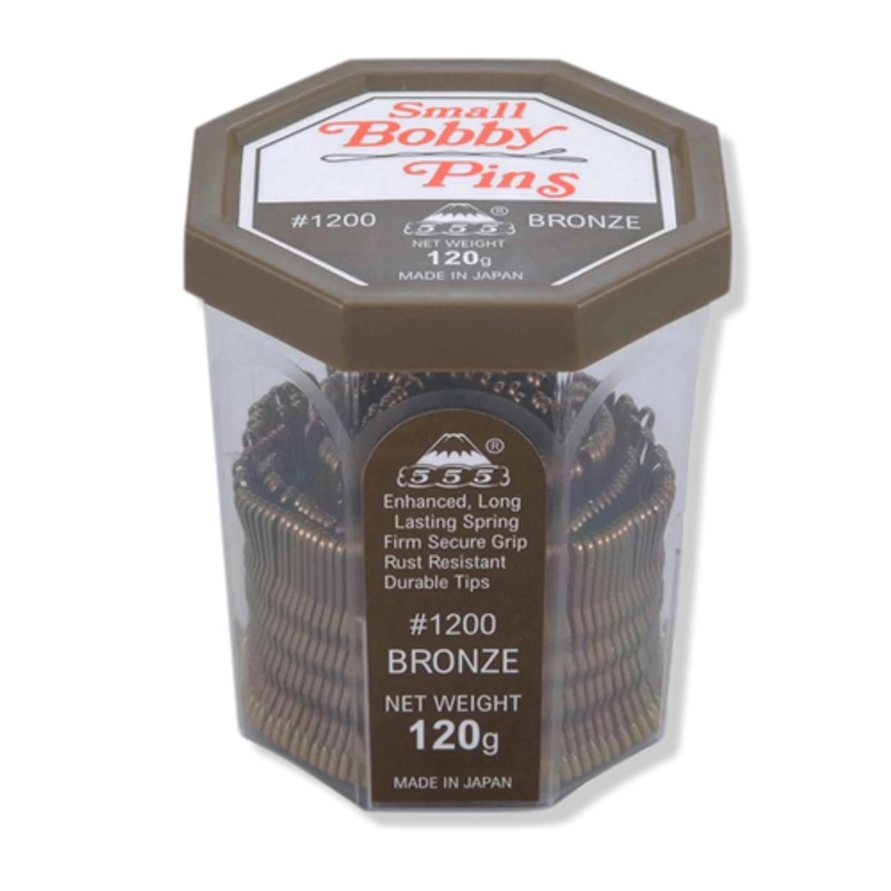 555 Small Bobby Pins - Bronze 1.5 Inch #1200