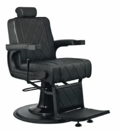 Salon & Co - Black Hex Barber Chair