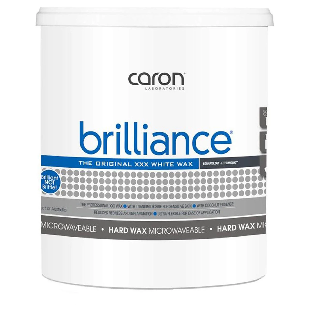 Caron Brilliance Hard Wax Microwaveable 800g