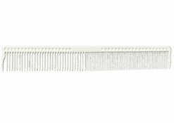 JRL Fine Cutting Comb 7.4" - White J304
