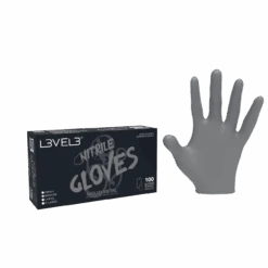 L3VEL 3 Nitrile Gloves - Silver 100pk