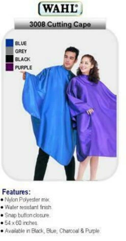 Wahl 3008 Cutting Cape - BLACK