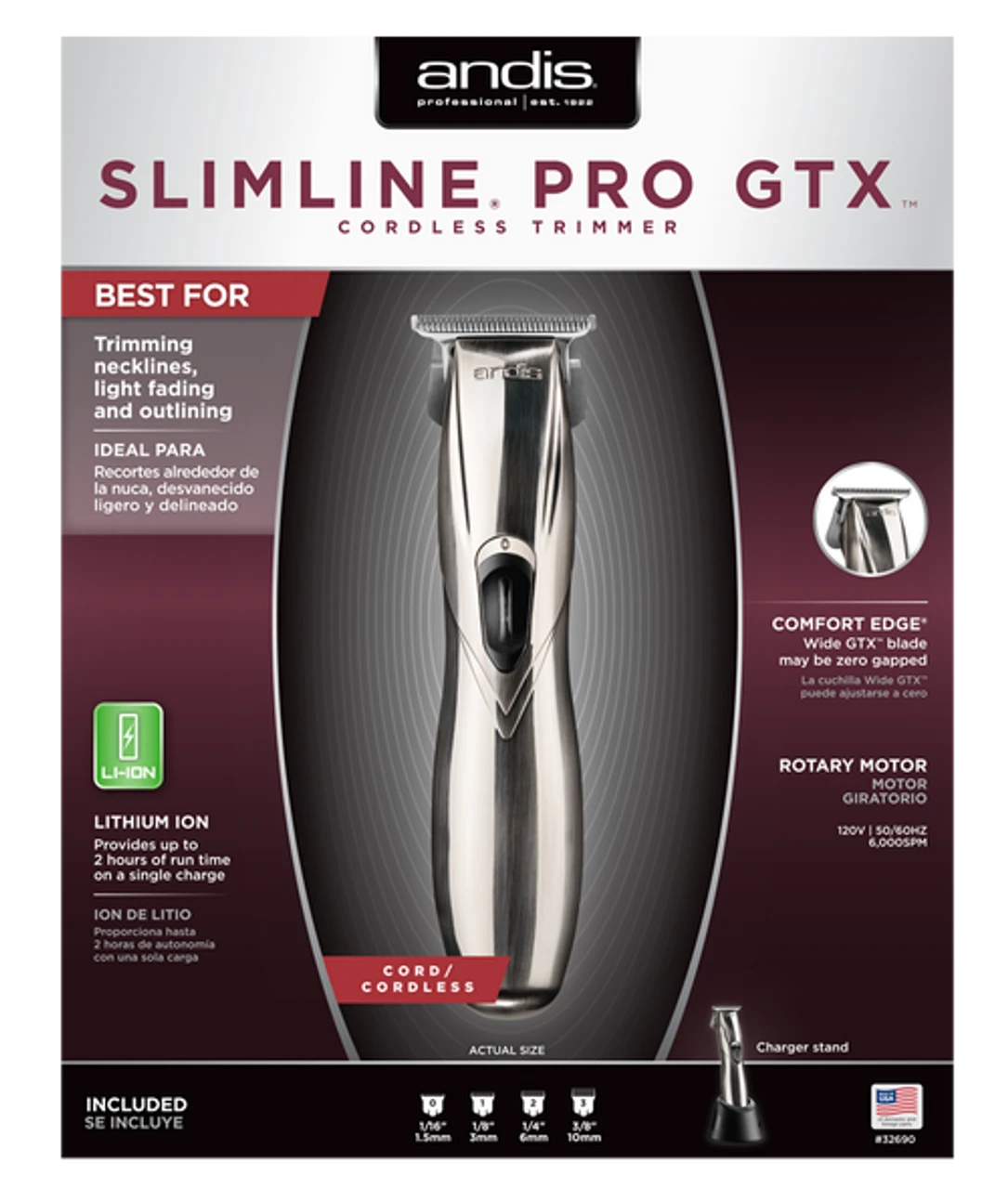 Andis Slimline Pro GTX Trimmer