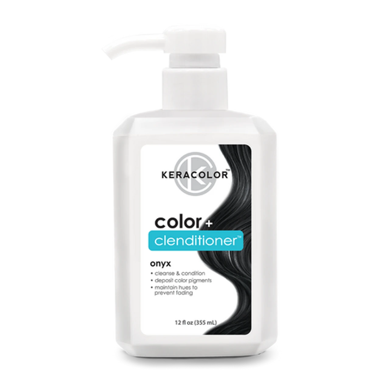 Keracolor Color Clenditioner Colour Shampoo Onyx 355ml
