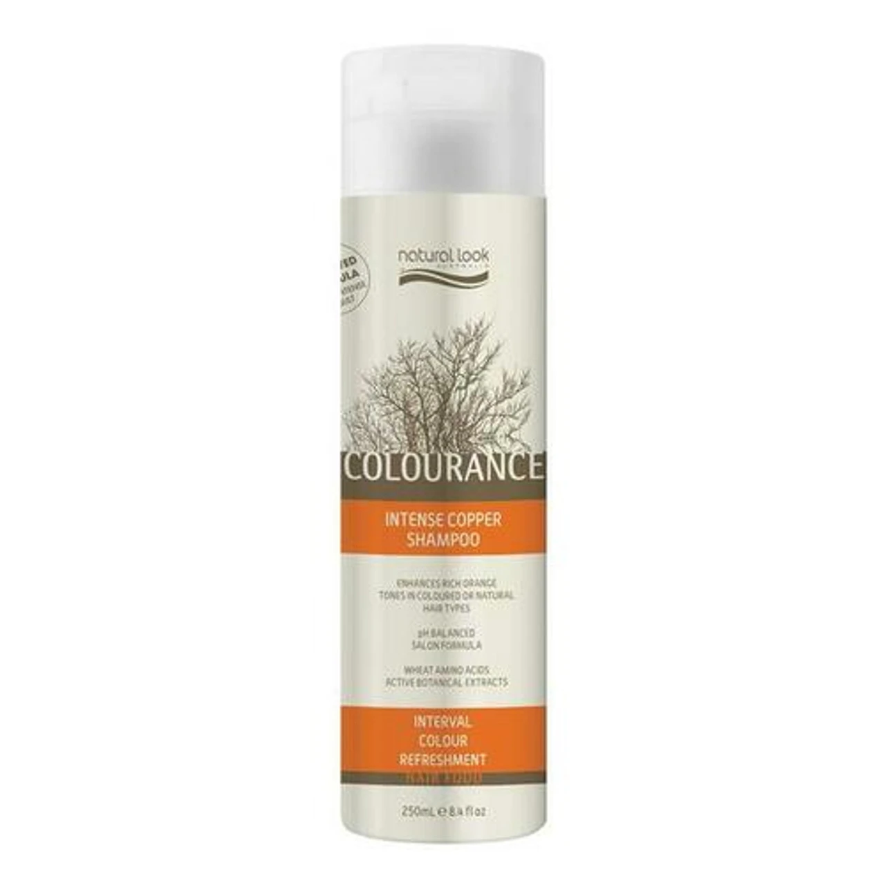 Natural Look Colourance Intense Copper Shampoo 250ml