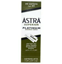 Astra Superior Platinum Double Edge Blades 100 Pack