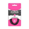 FREESTYLE Thick Elastics Metal Free Black 4pc