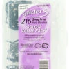 Gliders Snag Free Hair Elastic 216pc Value Pack - Black & Clear