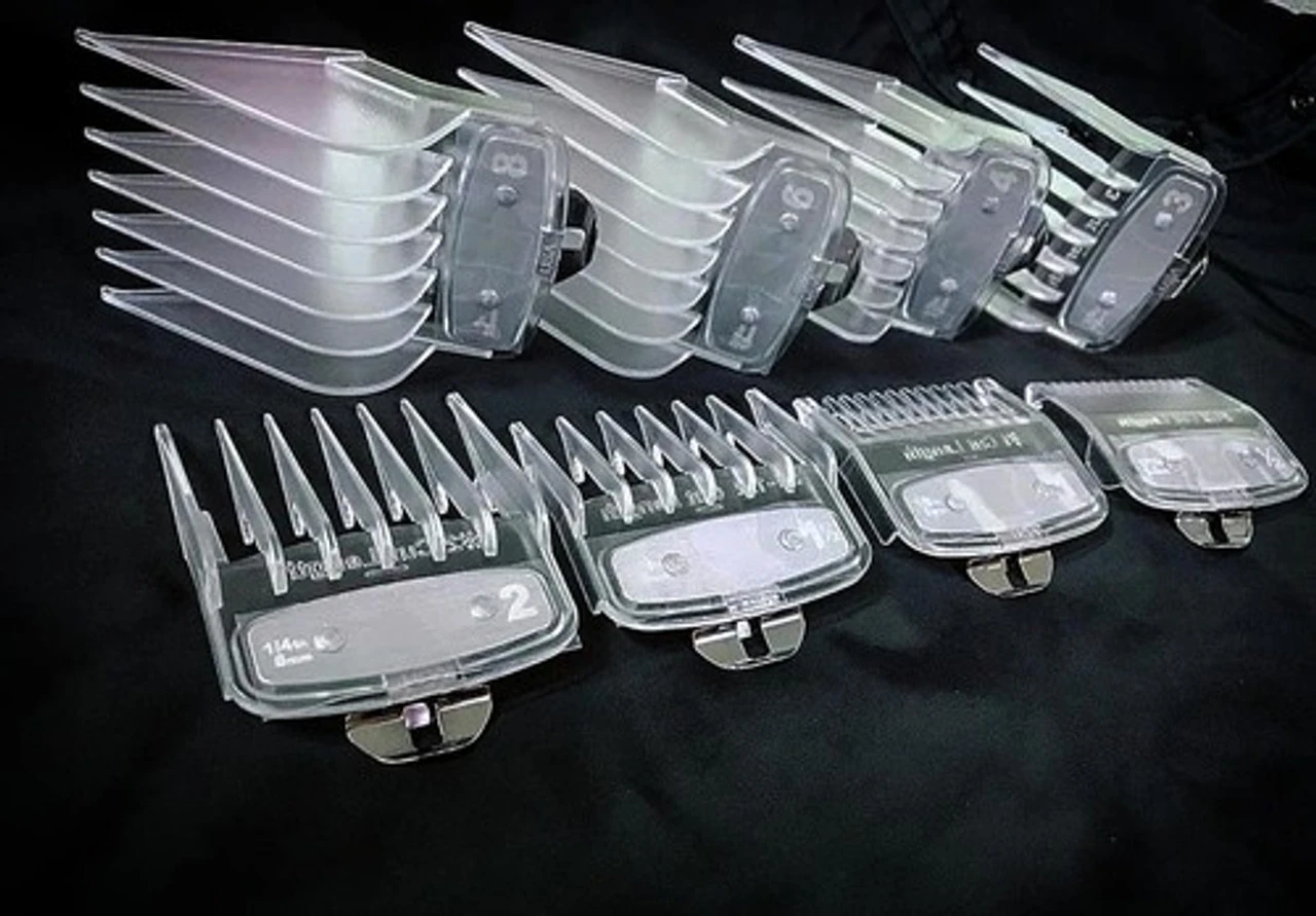 Wahl Transparent Premium Clipper Attachment Guard Set - 8pc